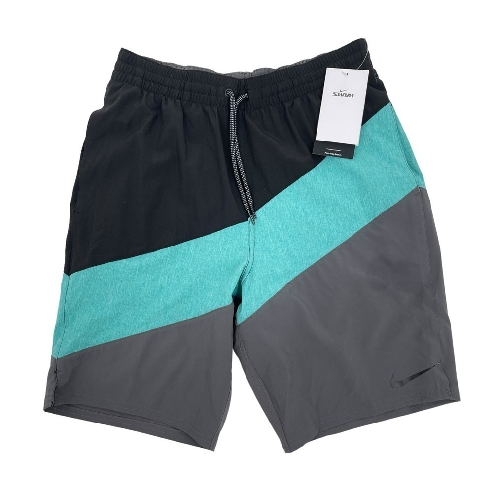 Nike Mens Size Small Colorblock 9" Swim Shorts Trunks NWT